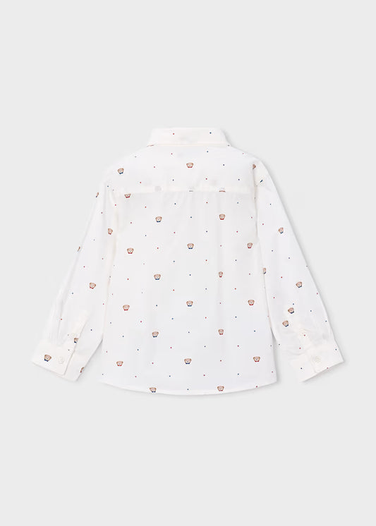 MAYORAL KIDS DOG FACES SHIRT