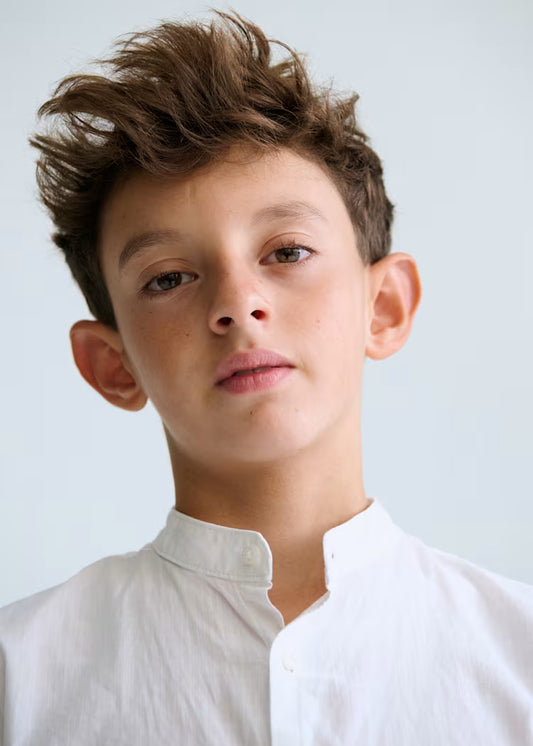 _MAYORAL MAO COLLAR SHIRT