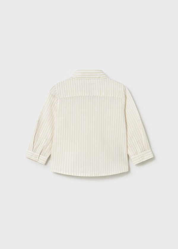 _MAYORAL STRIPED LINEN SHIRT