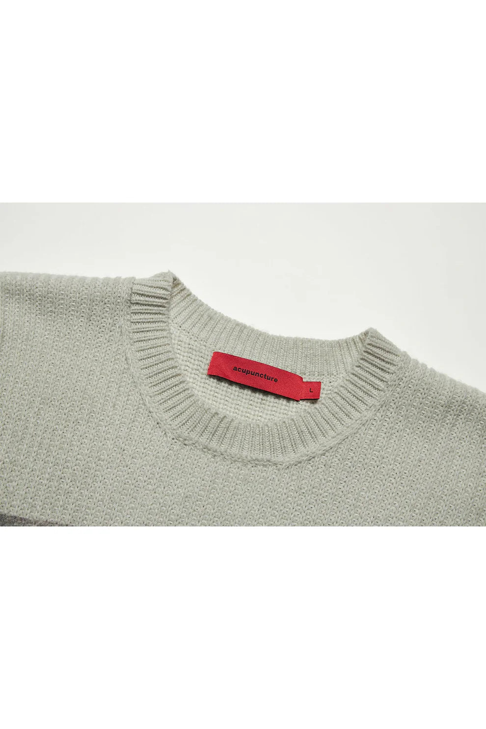 ACUPUNCTURE FASHION PUNKER KNITTED OVERSIZED SWEATER