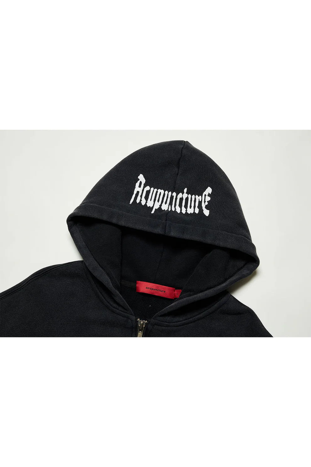ACUPUNCTRURE FASHION PUNKER ZIP HOODIE