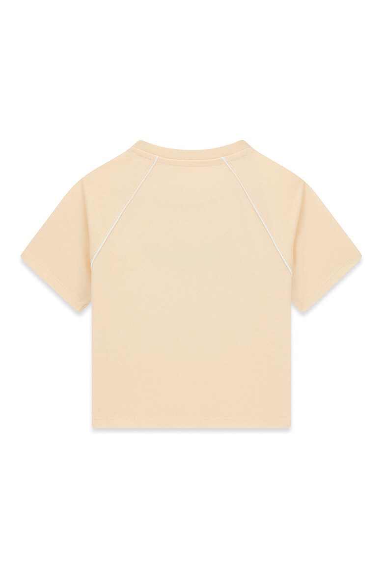 GUESS KIDS RAGLAN CROP SEQUINS T SHIRT