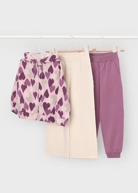 MAYORAL GIRLS SET 2 TROUSERS TRACKSUIT
