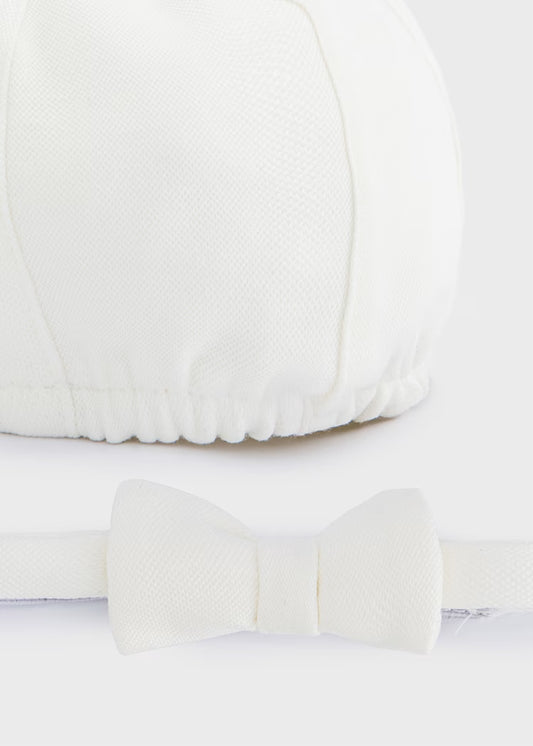 MAYORAL KIDS FLAT CAP & BOWTIE SET