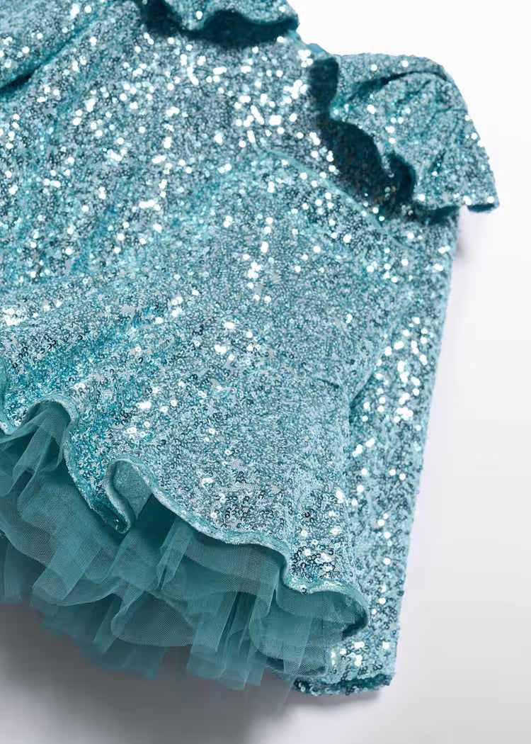 MAYORAL ABEL&LULA GIRLS SEQUIN SKIRT SET