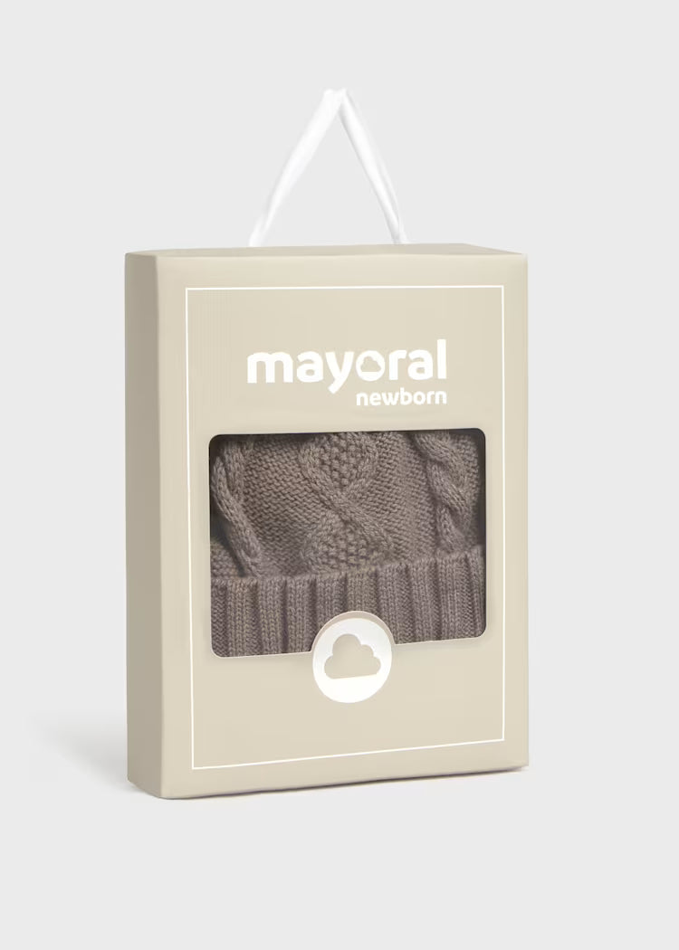 MAYORAL BABIES HAT & MITTENS SET
