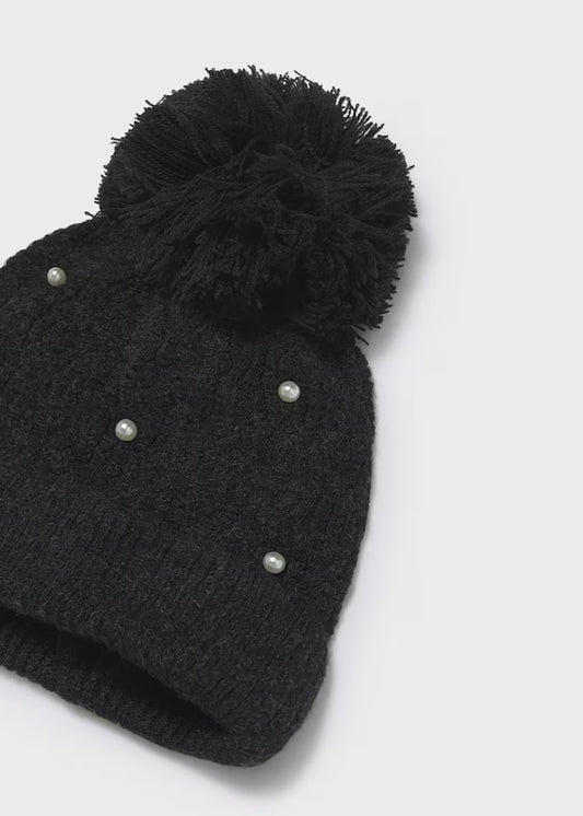 MAYORAL GIRLS KNITTED PEARLS BEANIE