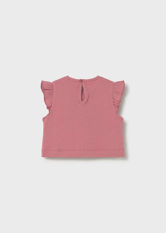 MAYORAL GIRLS KNITTED RIBBED TOP