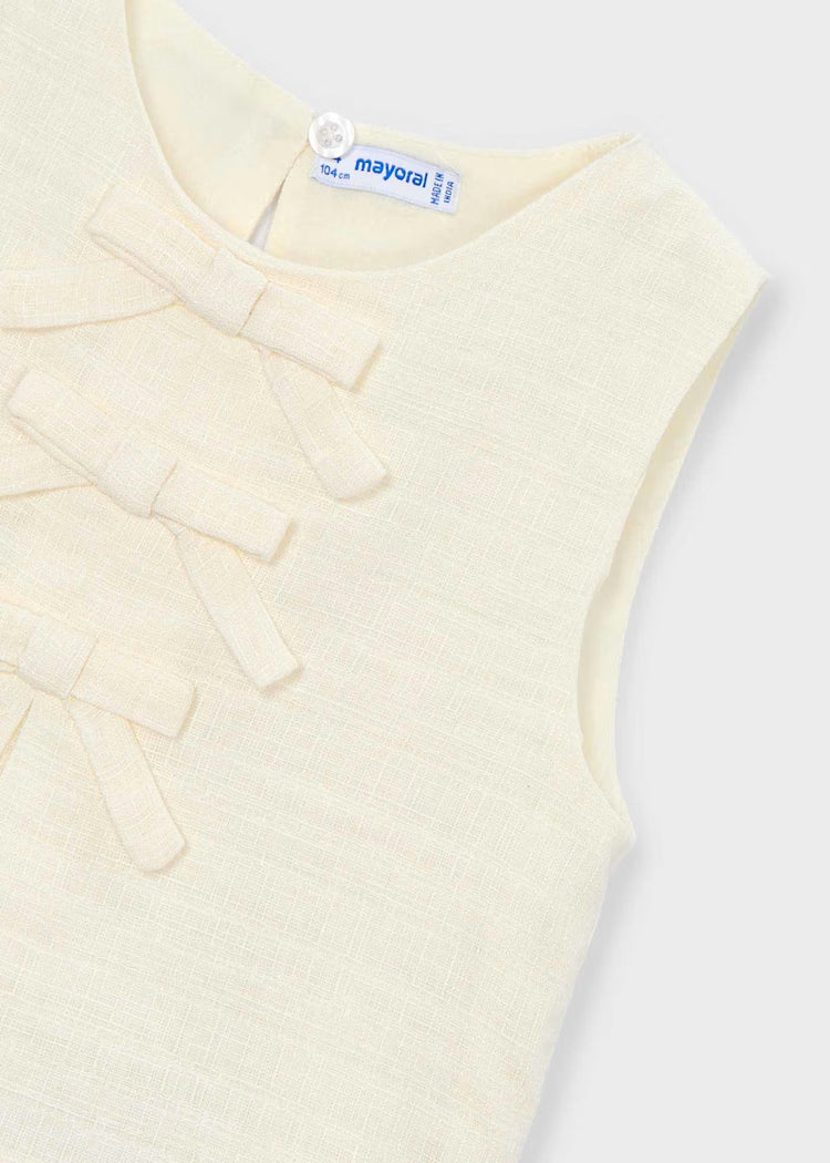 MAYORAL COTTON LINEN TOP