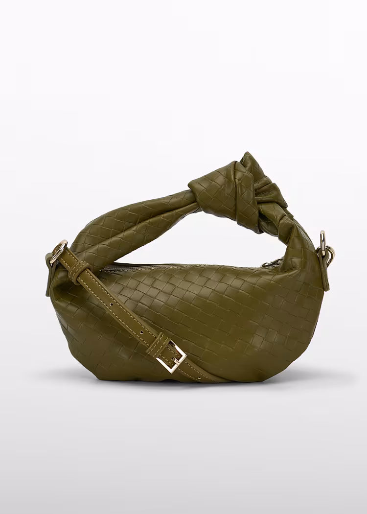 ABEL & LULA GIRLS BRAIDED LEATHERETTE BAG