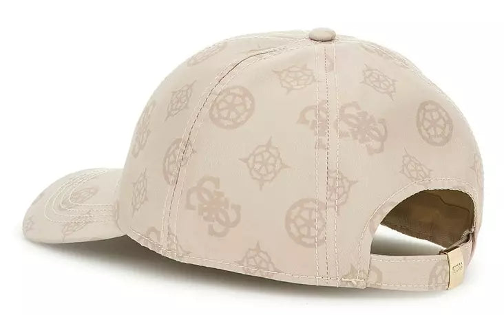 GUESS PRNTD PEONE ALLOVER BASEBALL CAP