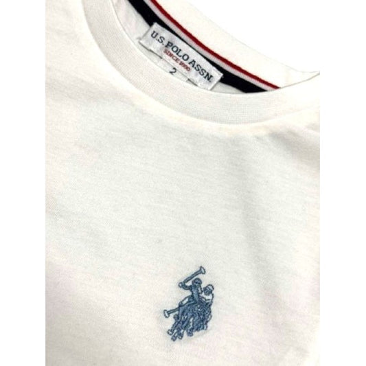 U.S POLO ASSN KIDS SET T SHIRT & SHORT