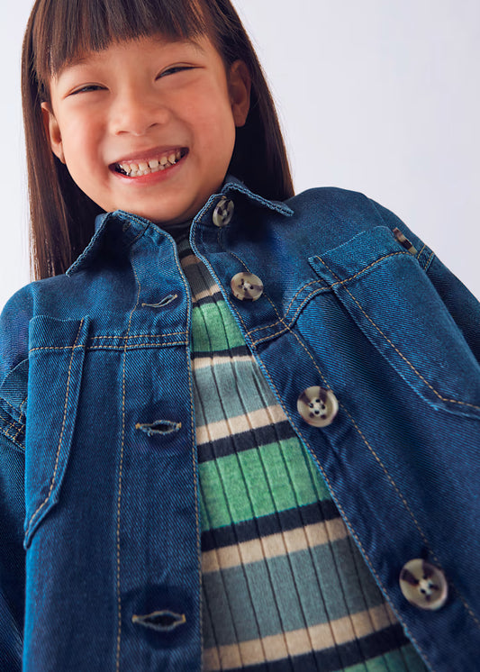 MAYORAL UNISEX SOFT DENIM OVERSHIRT