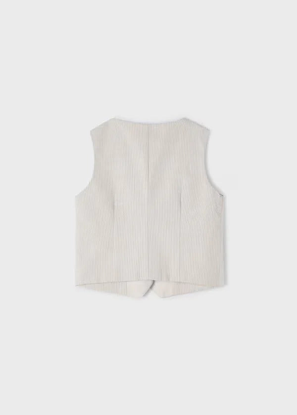 MAYORAL COTTON LINEN VEST