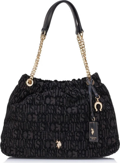 U.S POLO ASSN WOMAN JACQUARD HOBO BAG