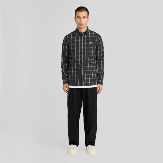 LYLE & SCOTT BROAD WINDOWPANE CHECK SHIRT
