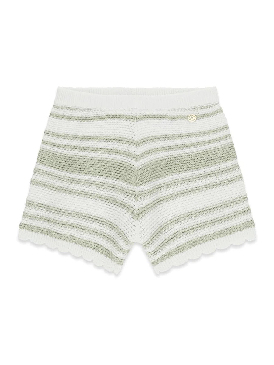 GUESS KIDS COTTON CROCHET REGULAR SHORTS