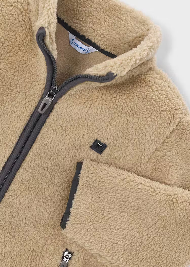 MAYORAL KIDS SHEEPSKIN JACKET