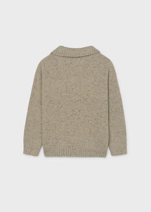 MAYORAL KIDS HALF ZIP KNITED SWEATER