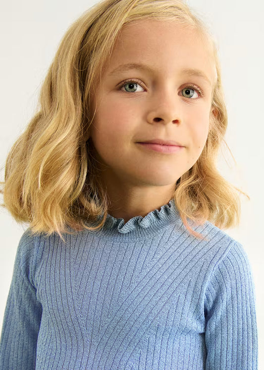 MAYORAL ABEL&LULA GIRLS KNITTED GLITTER ZIVANGO