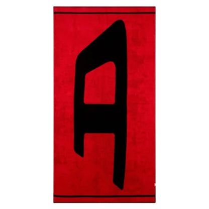 DIESEL ICONIC D LOGO BEACH TOWEL