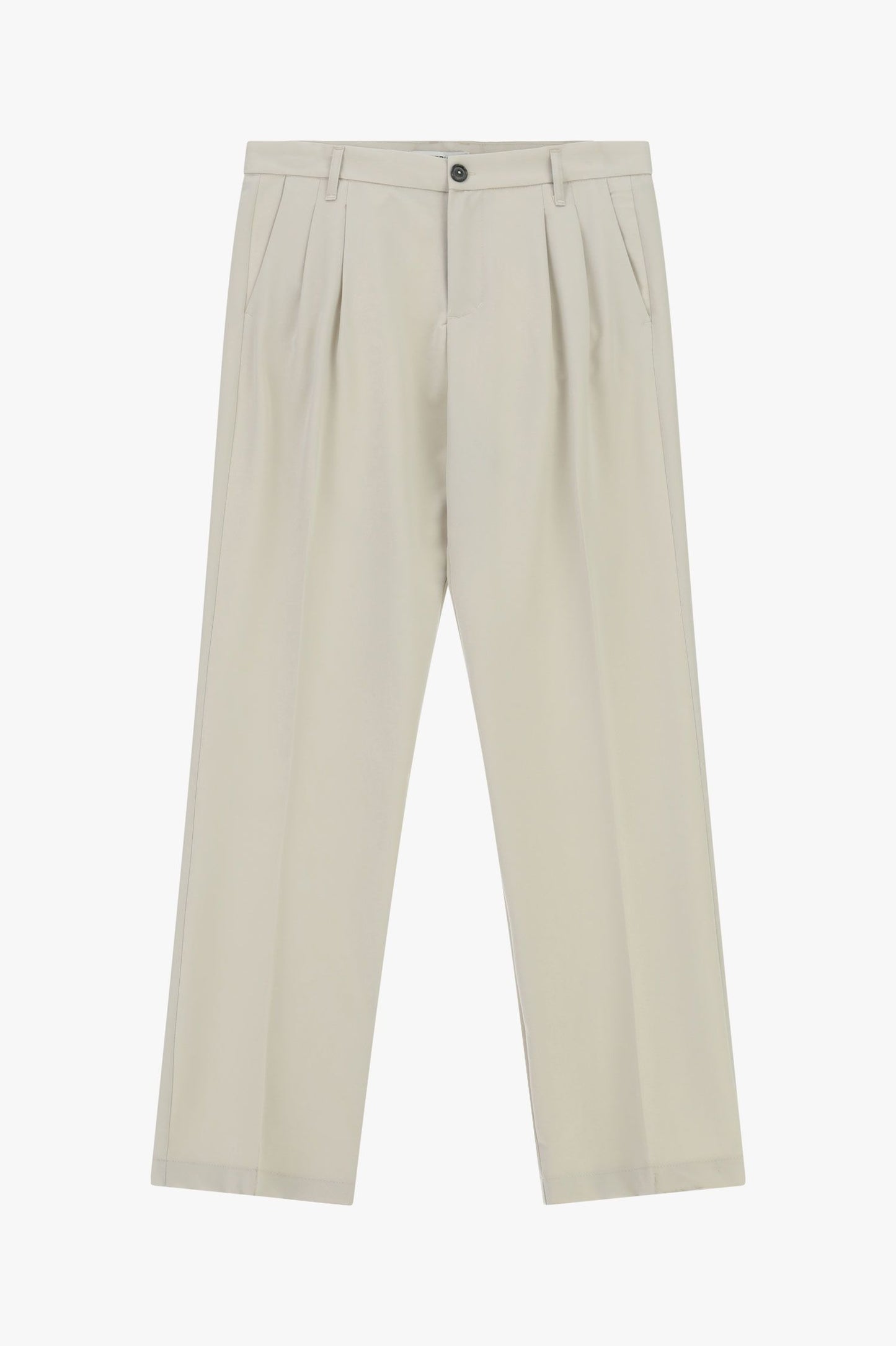 IMPERIAL FASHION REGULAR-FIT TROUSERS WITH DARTS & BUTTON CLOSURE