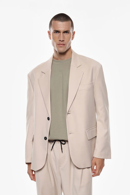 IMPERIAL FASHION DOUBLE BREASTED OVERSIZED BLAZER