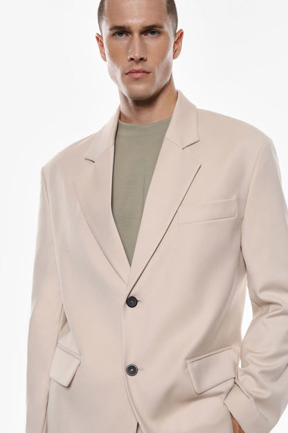 IMPERIAL FASHION DOUBLE BREASTED OVERSIZED BLAZER