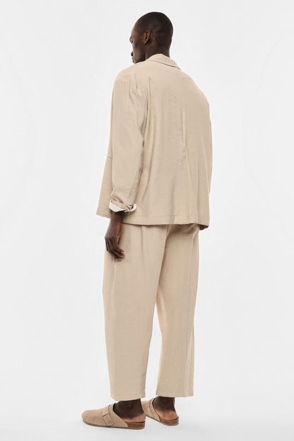 IMPERIAL FASHION REGULAR-FIT TROUSERS WITH ELASTIC WAISTBAND & PLEAT
