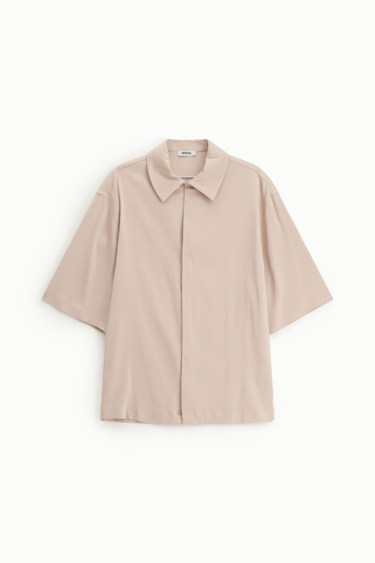 IMPERIAL FASHION OVERSIZED SHIRT WITH COVERED PLACKET