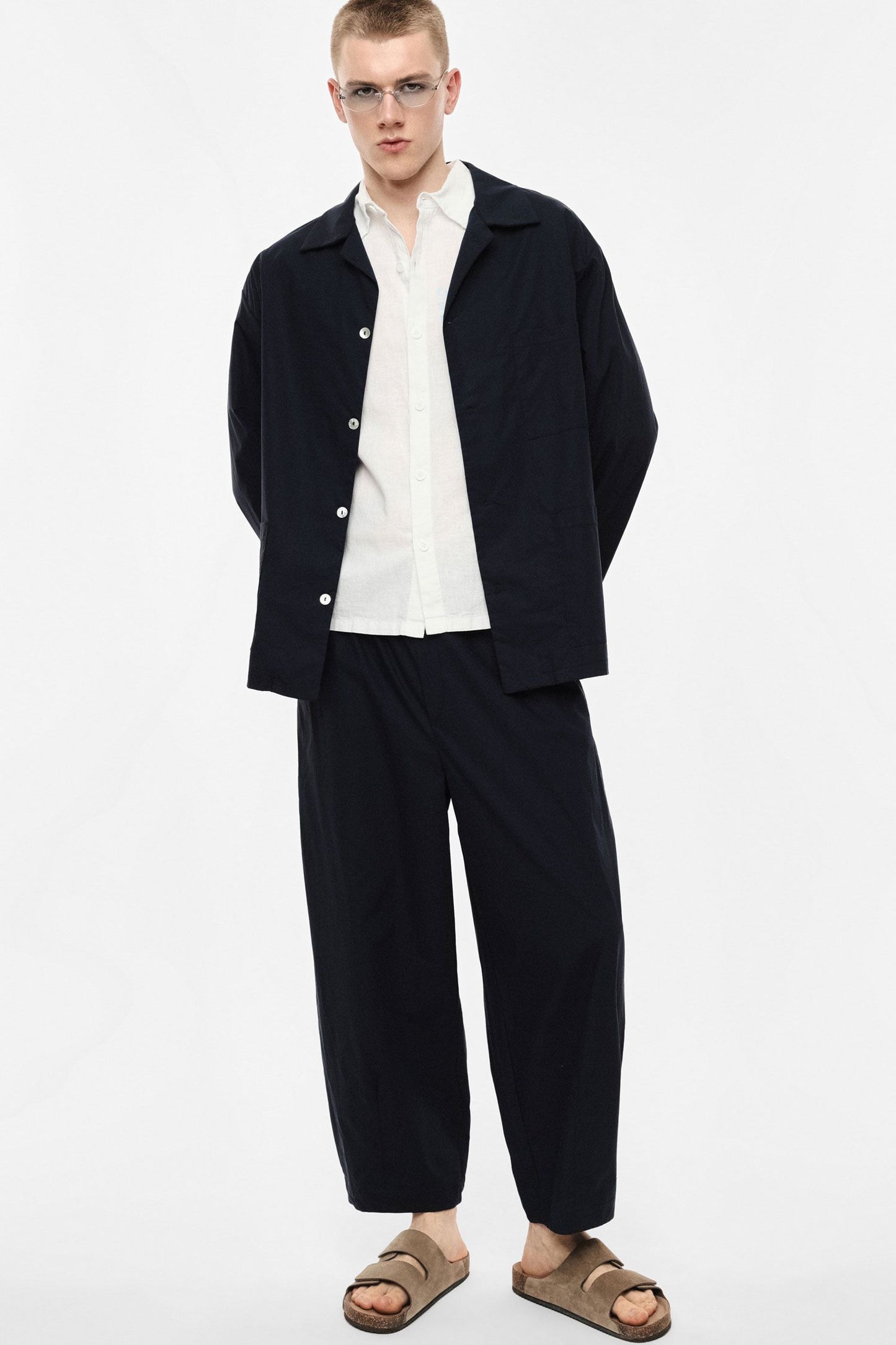 IMPERIAL FASHION TROUSERS BAGGY-FIT MEDIUM-RISE