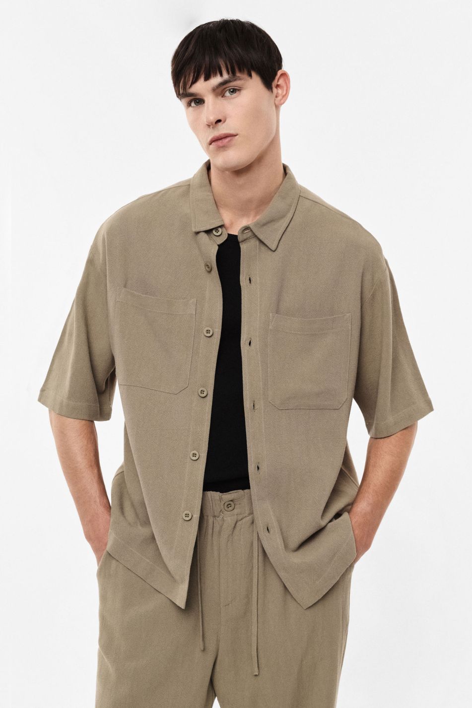 IMPERIAL FASHION REGULAR FIT FRONT POCKETS SHIRTS