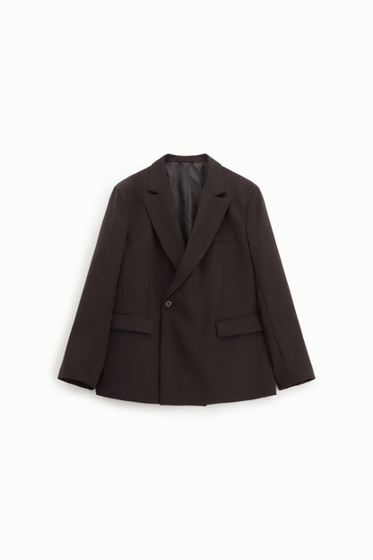 IMPERIAL FASHION DOUBLE BREASTED OVERSIZED BLAZER