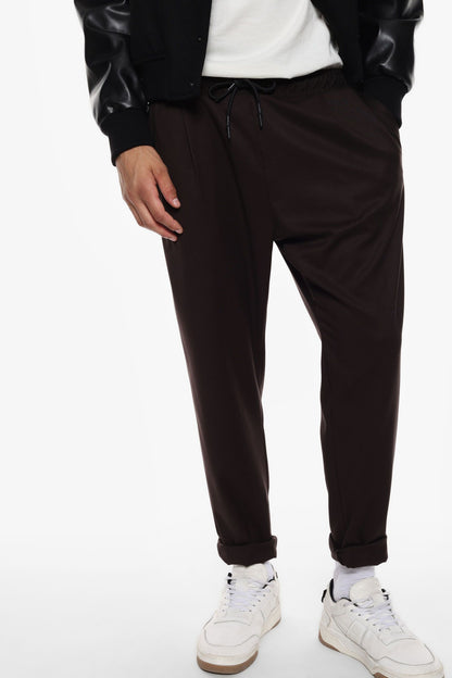 IMPERIAL FASHION OVERSIZED JOGGING TROUSERS WITH ELASTIC WAISTBAND