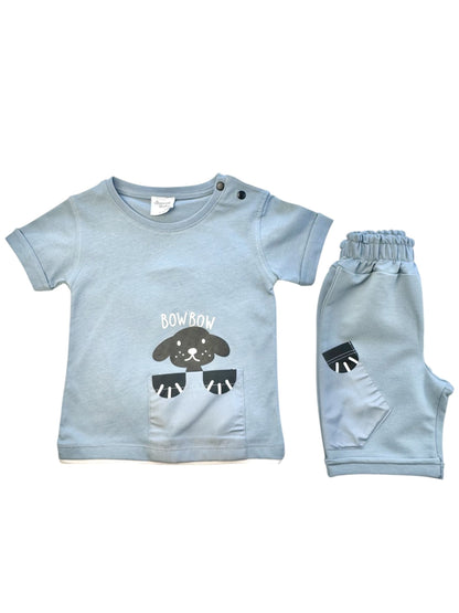 SWEET BABY SET COTTON T SHIRT & SHORT