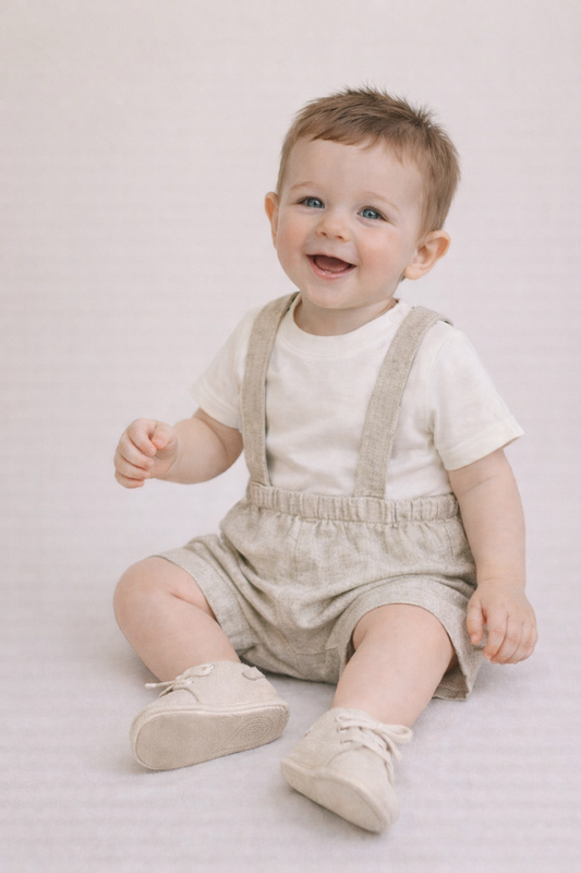 SWEET BABY OVERALLS SET