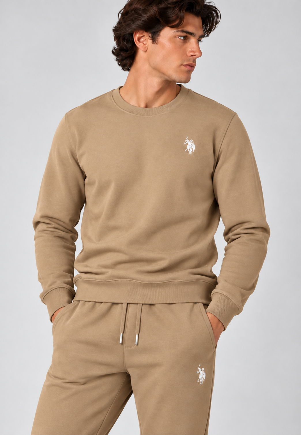 U.S POLO ASSN MAN FLEECE LOGO SWEATSHIRT