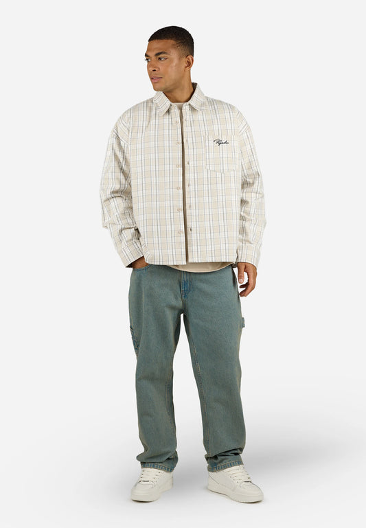 PEGADOR SIGNAR OVERSIZED FLANNEL SHIRT