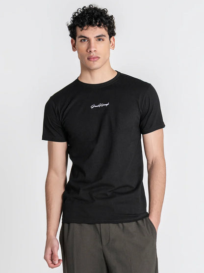 GIANNI KAVANAGH BLACK SIGNATURE T SHIRT