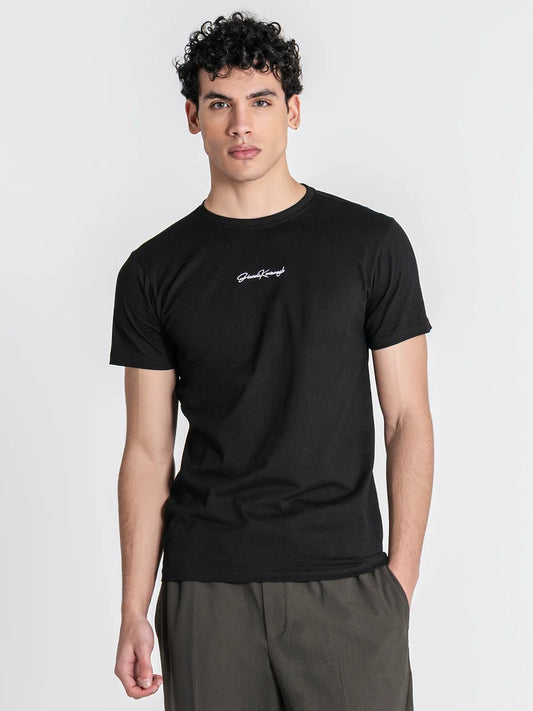 GIANNI KAVANAGH BLACK SIGNATURE T SHIRT