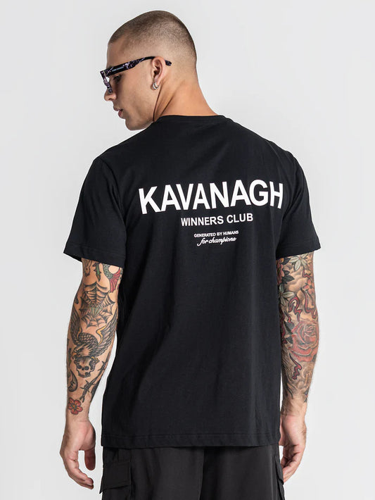 GIANNI KAVANAGH BLACK THE CLUB T SHIRT