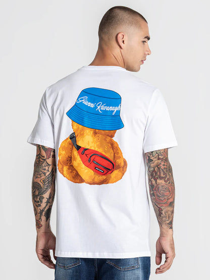 GIANNI KAVANAGH WHITE BEAR T SHIRT