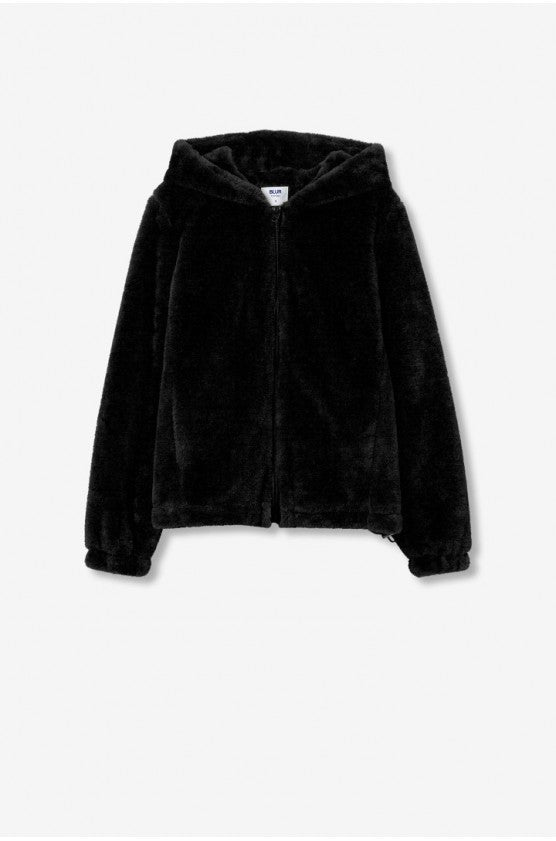 TIFFOSI FUR CARDIGAN WITH ZIP