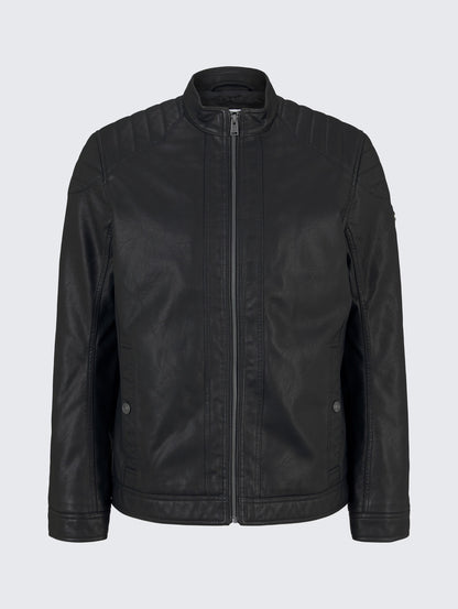 TOM TAILOR PU LEATHER BIKER JACKET