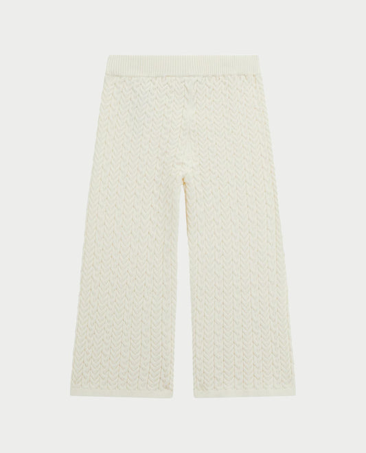 GUESS WIDE LEG KNITTED PANTS