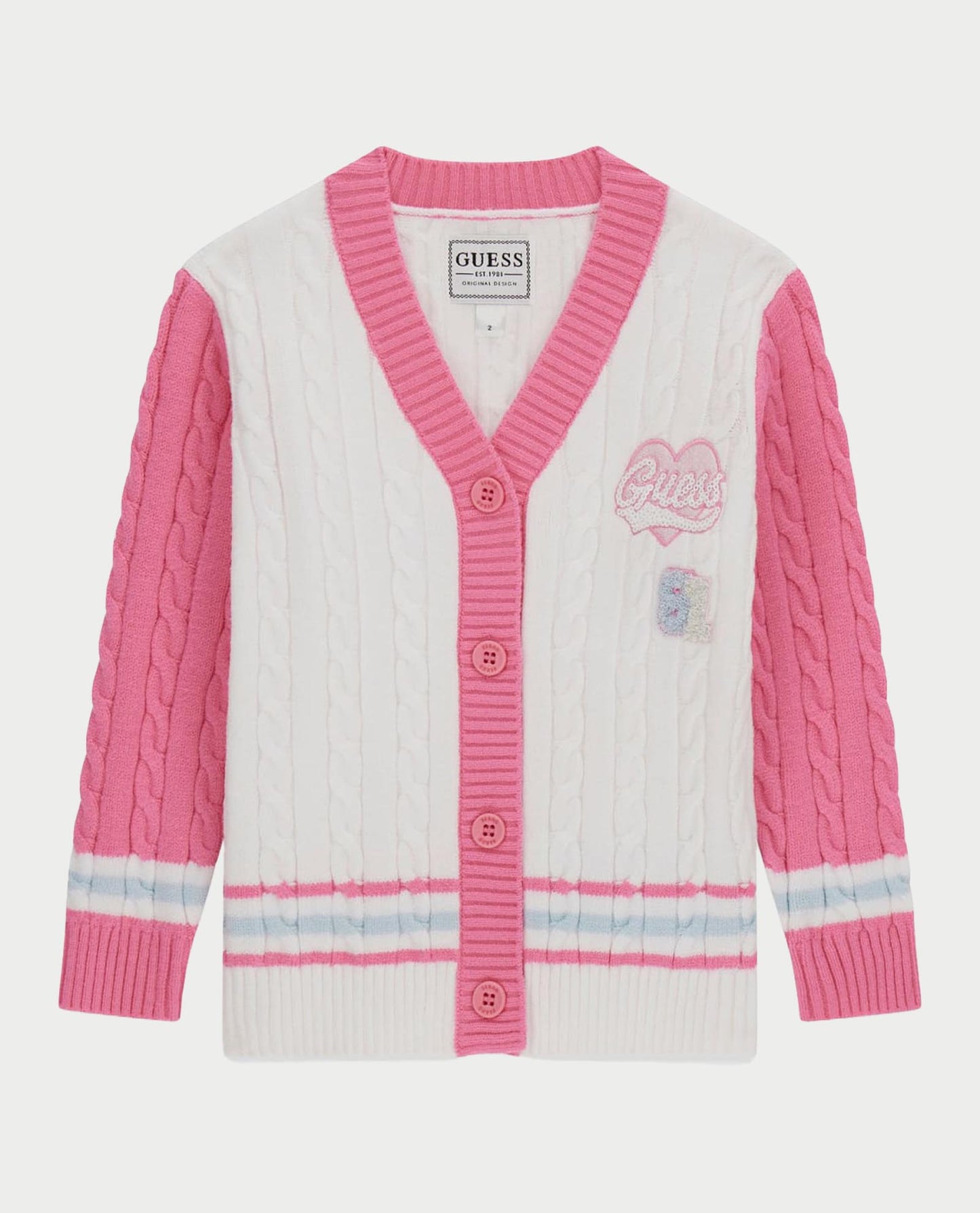GUESS GIRL KNITTED CARDIGAN