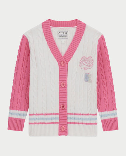 GUESS GIRL KNITTED CARDIGAN