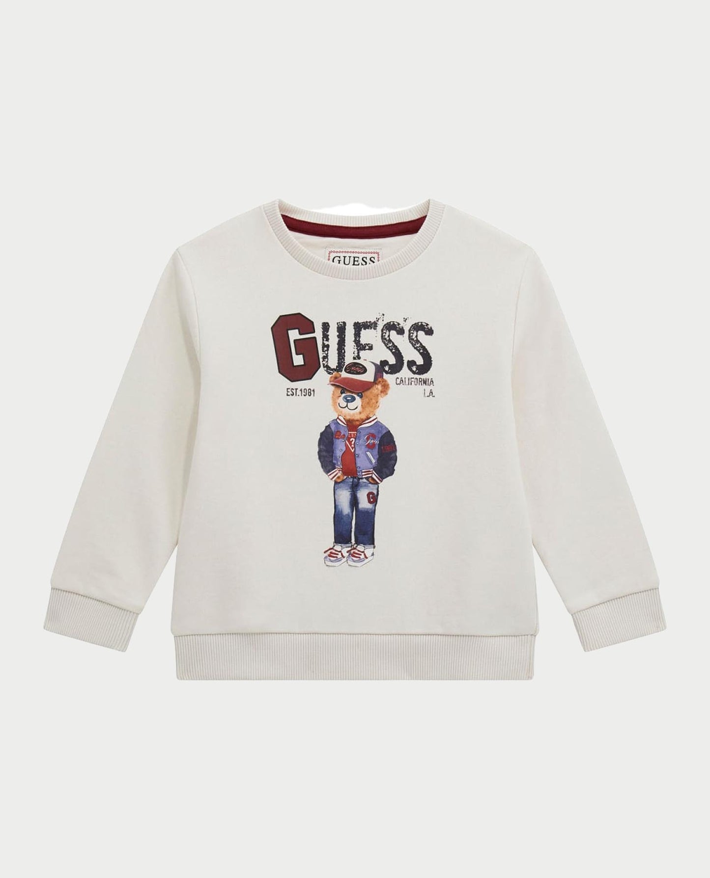 GUESS JEANS KIDS LS ACTIVE TOP PULLOVER