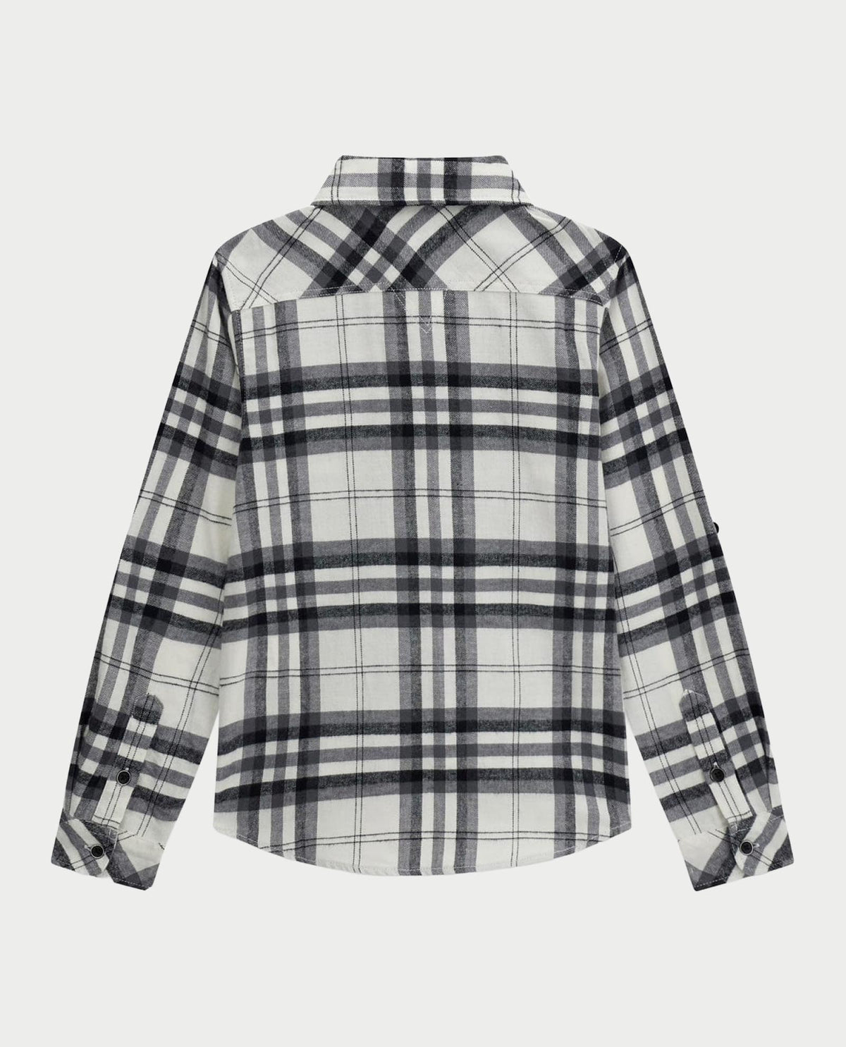 GUESS KIDS FLANNEL ADJUSTABLE LS SHIRT