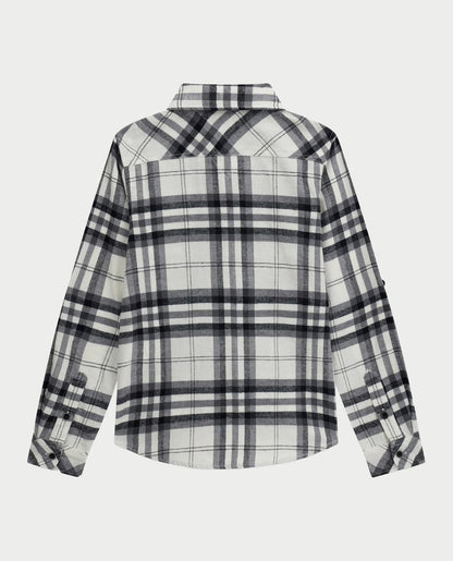 GUESS KIDS FLANNEL ADJUSTABLE LS SHIRT